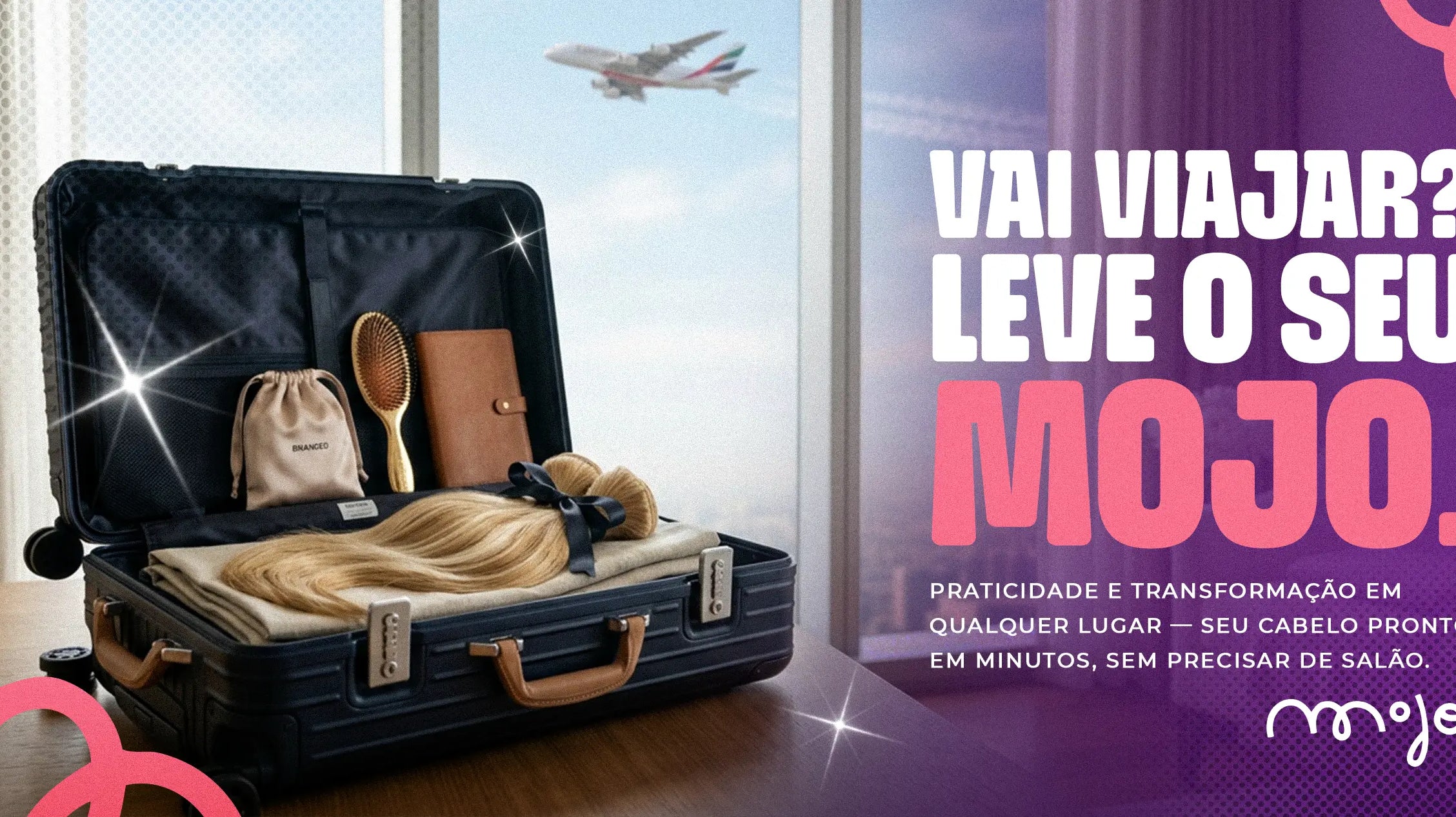 Aplique Tic Tac para Viagem: Como Ter Cabelo Pronto em Minutos em Qualquer Lugar