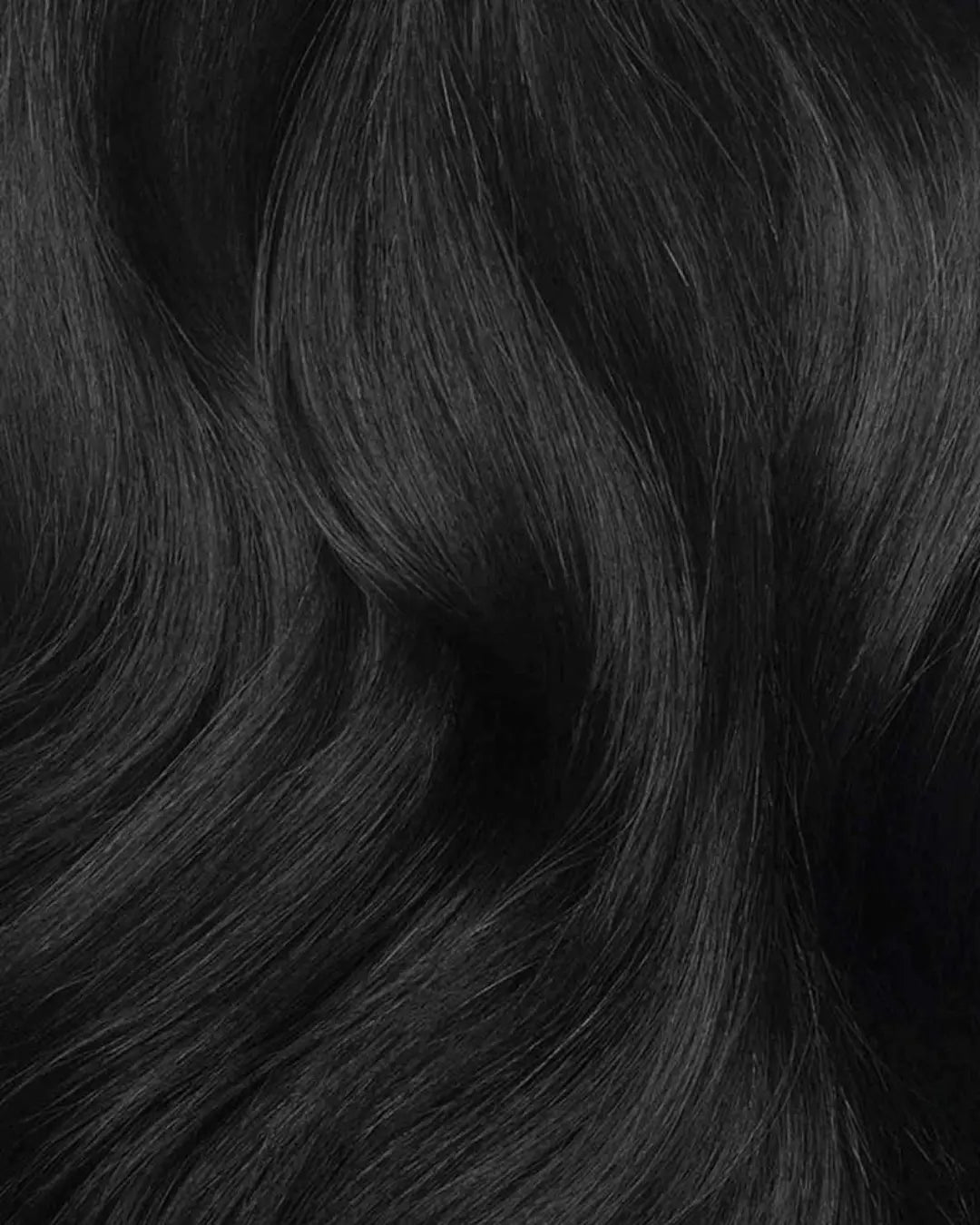 REBECA - Aplique de cabelo tic tac de 55cm & 160g a 170g - preto e castanhos MOJO