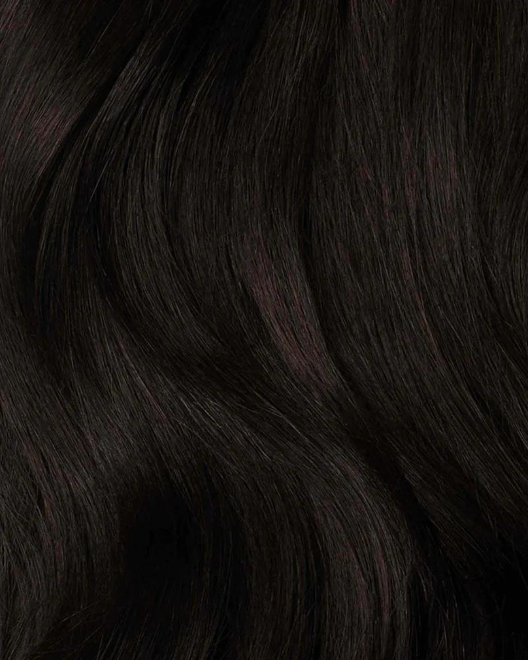 cabelo humano 65cm cor castanho escuro