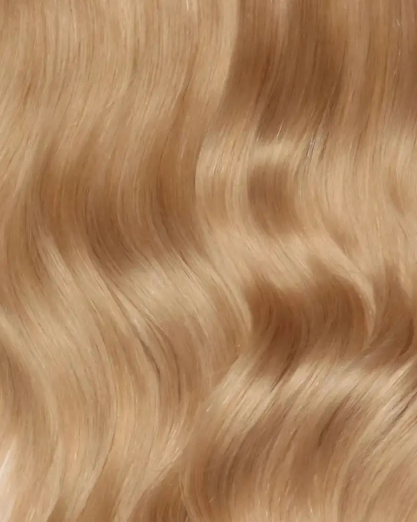 JUNO - Aplique de cabelo loiro nanopele tic tac de 65cm & 180g - 200g - MOJO