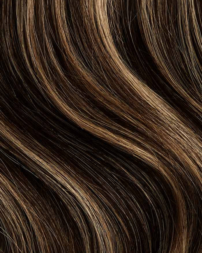 ALLEGRA - Aplique de tic tac halo fio invisivel de cabelo humano 35cm e 100g MOJO