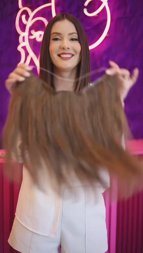 all-groups Como usar aplique de tic tac humano castanho claro de 35cm