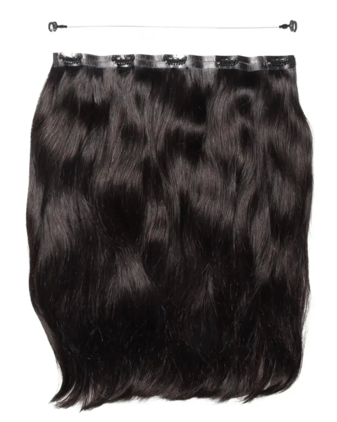 ZOE - Aplique de tic tac halo fio invisivel de cabelo humano 55cm e 100g - MOJO