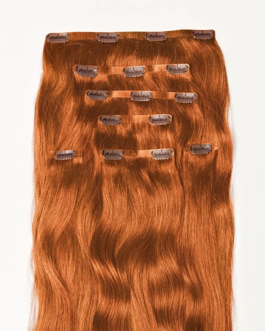 CIRCE - Aplique nanopele tic tac ruivo de 40cm & 140g