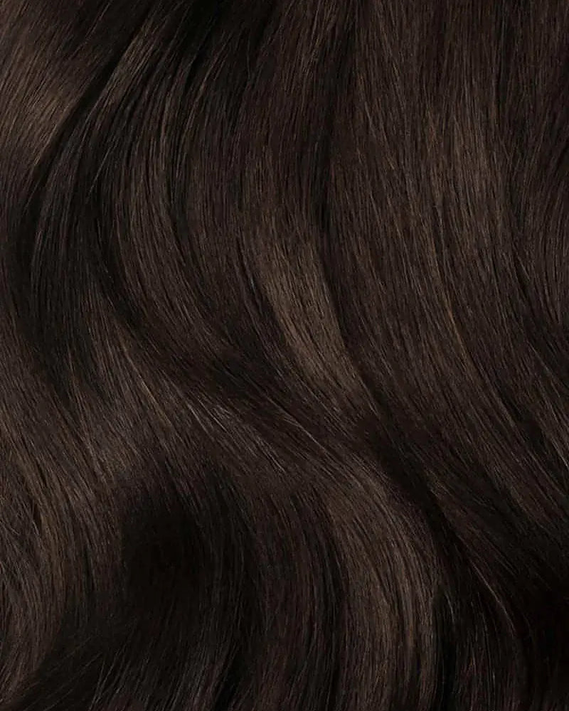 ALLEGRA - Aplique de tic tac halo fio invisivel de cabelo humano 35cm e 100g