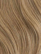 CLARA - Aplique de tic tac halo fio invisivel de cabelo humano loiro 35cm e 100g