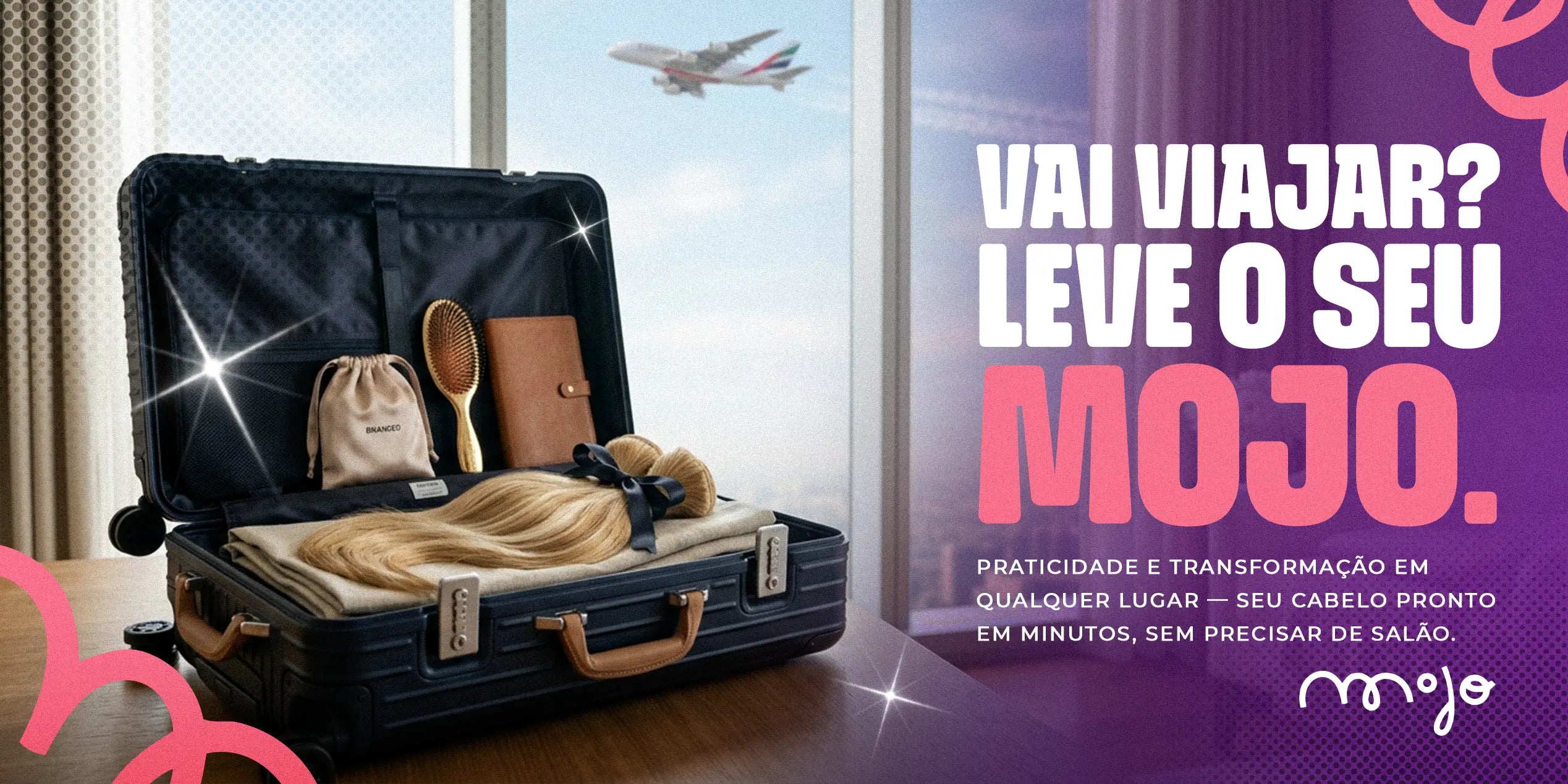 Aplique Tic Tac para Viagem: Como Ter Cabelo Pronto em Minutos em Qualquer Lugar