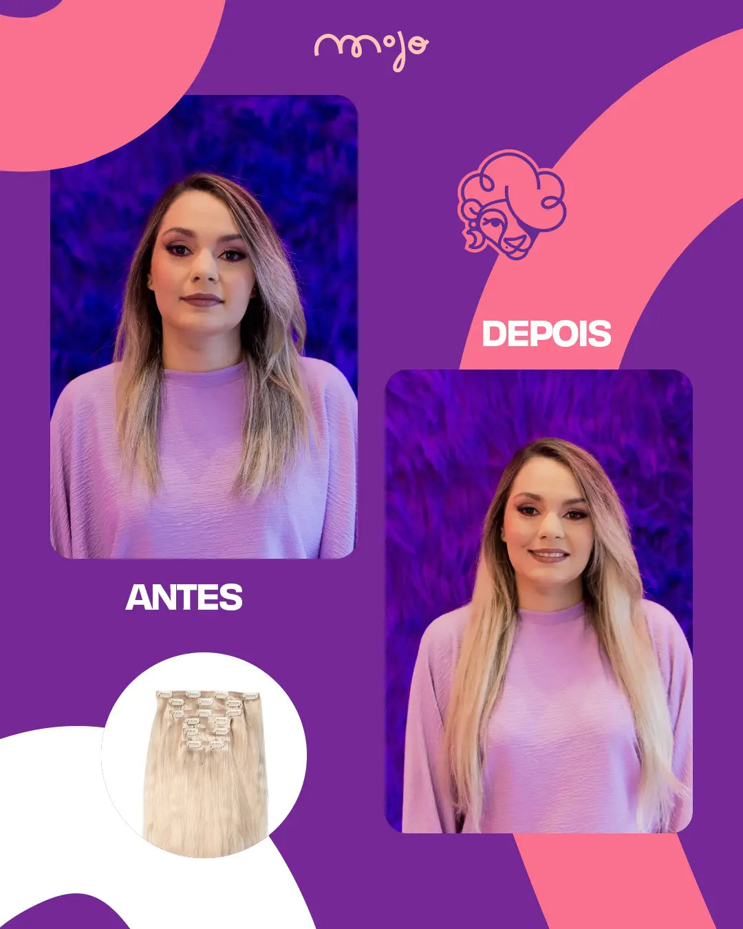 Cabelos-Loiros-em-2023-A-Transformação-com-Extensões-de-Cabelo-MOJO MOJO