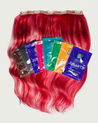 Melina - Aplique de cabelo Colorido - 55cm - Kamaleao Color