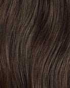 REBECA - Aplique de cabelo tic tac de 55cm & 160g a 170g - preto e castanhos MOJO
