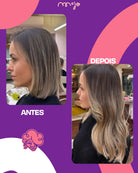 Aplique de Cabelo Halo MOJO – Loiro Bege 35cm (Cabelo Humano) MOJO