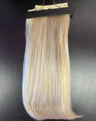 Aplique Tic Tac Invisi MOJO – Loiro Bege 55cm (Cabelo Humano) 160–170g MOJO