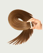 Inject MOJO - Cabelos humanos brasileiros -  100 gramas - Fita Injetável para Cabelo Mega Hair MOJO