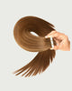 Mega Hair de Fita Injetável MOJO – Marrom Avelã 65cm (Cabelo Humano Brasileiro) 100gr