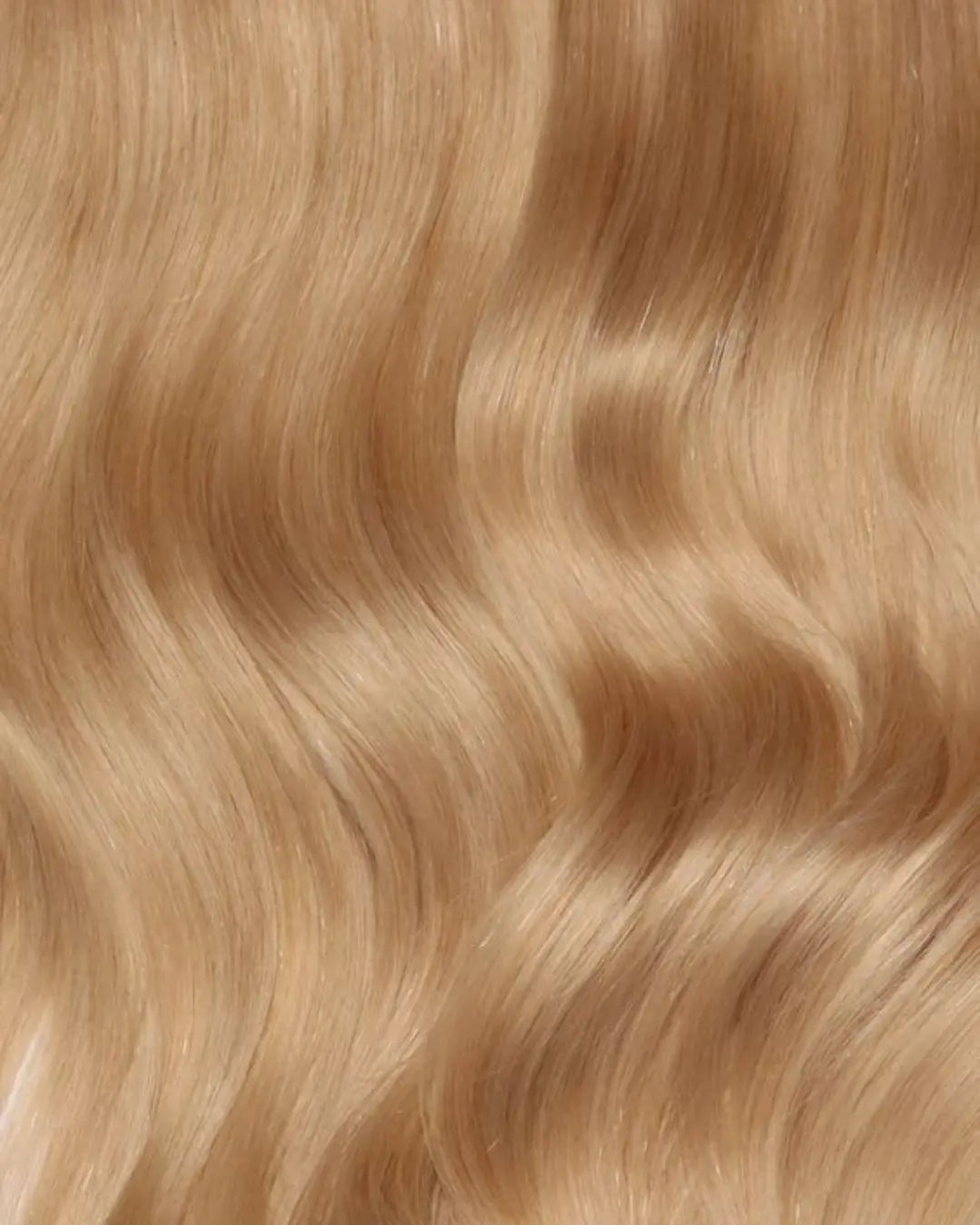 GAIA - Aplique de cabelo humano nanopele tic tac loiro de 45cm & 140g-150g - MOJO