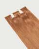 Mega Hair de Fita Injetável MOJO – Loiro Dourado 55cm (Cabelo Humano Brasileiro) 100gr