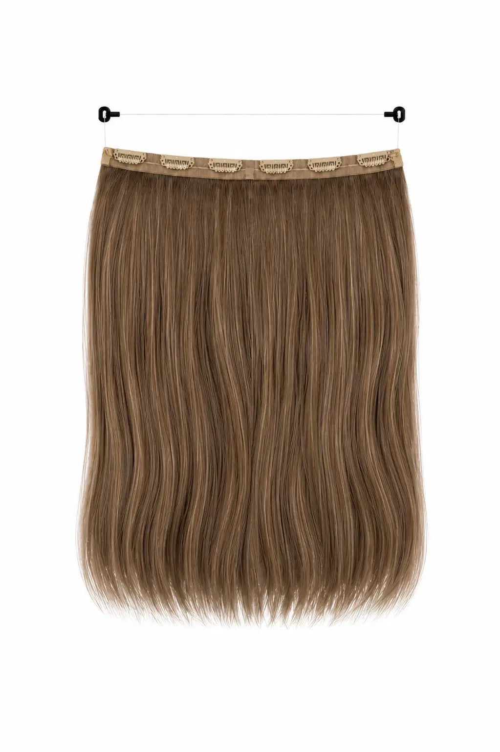 Aplique de Cabelo Halo MOJO – Marrom Avelã 45cm (Cabelo Humano)