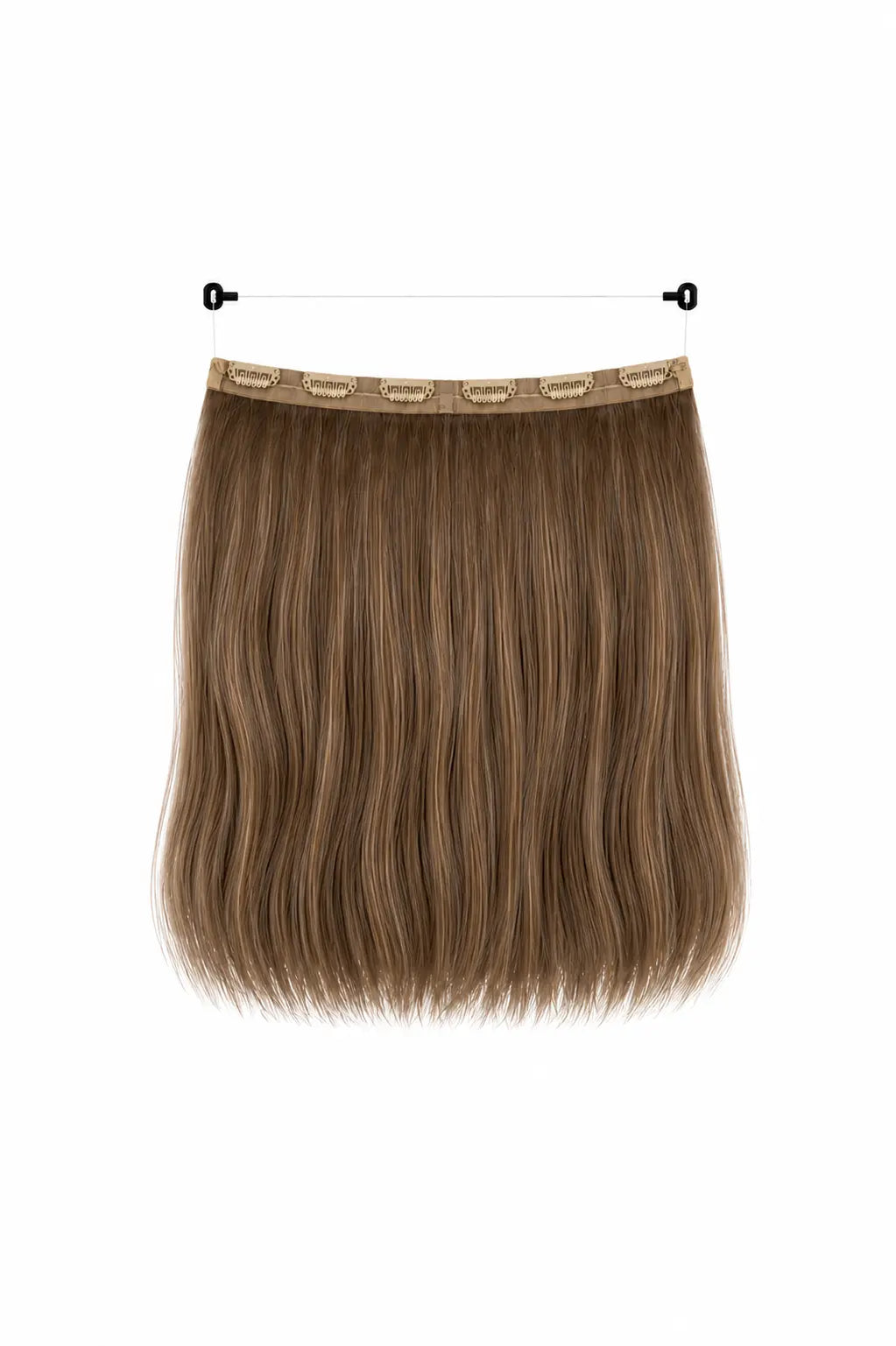 Aplique de Cabelo Halo MOJO – Marrom Avelã 35cm (Cabelo Humano)