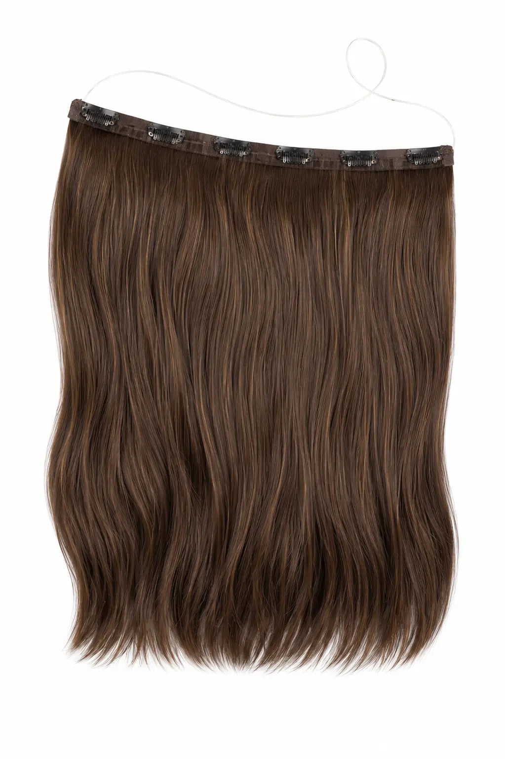 Aplique de Cabelo Halo MOJO – Chocolate 45cm (Cabelo Humano)