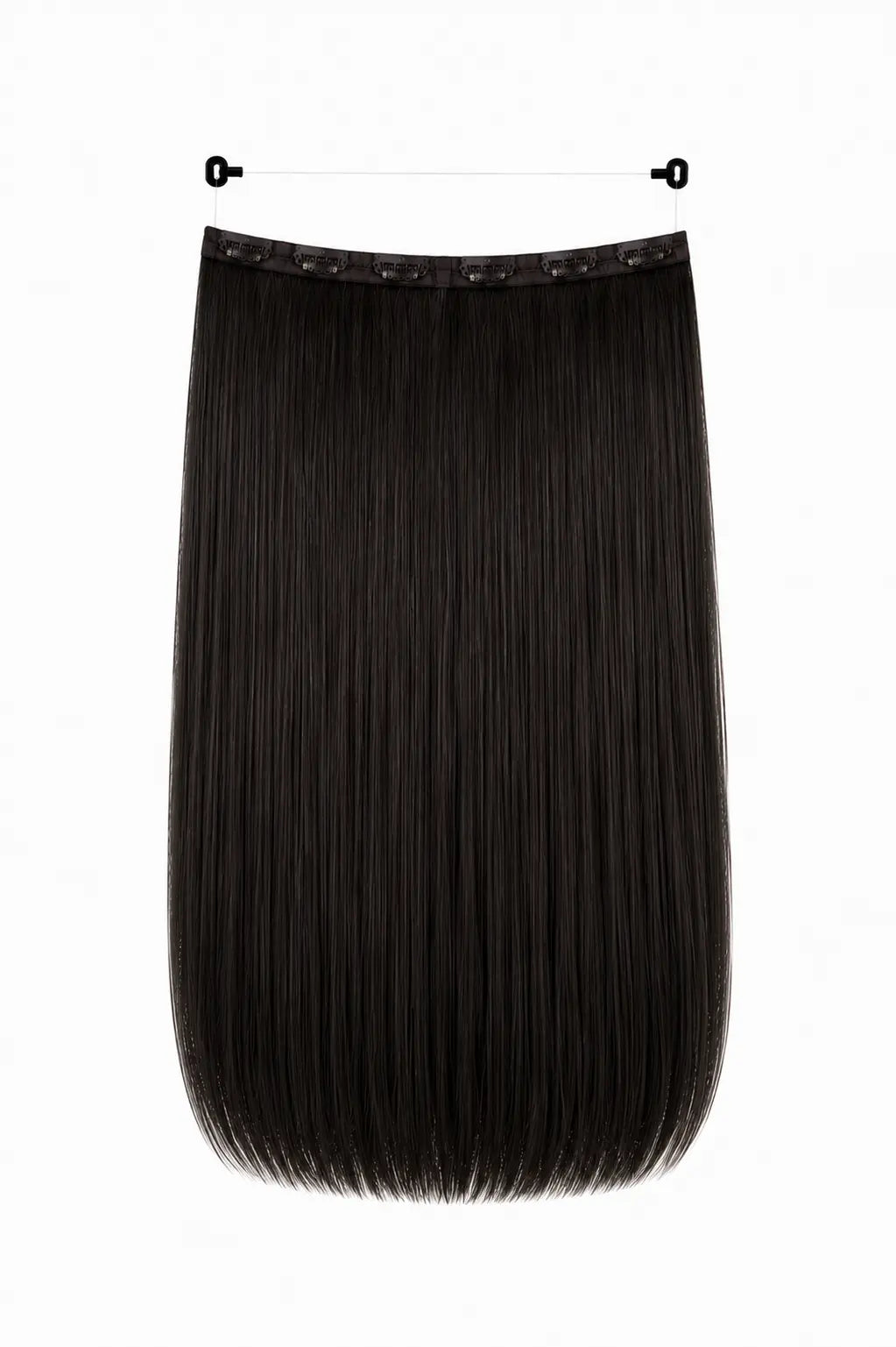 Aplique de Cabelo Halo MOJO – Castanho Escuro 65cm (Cabelo Humano)