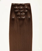 Aplique Tic Tac Invisi MOJO – Chocolate 45cm (Cabelo Humano) 140-150gr MOJO