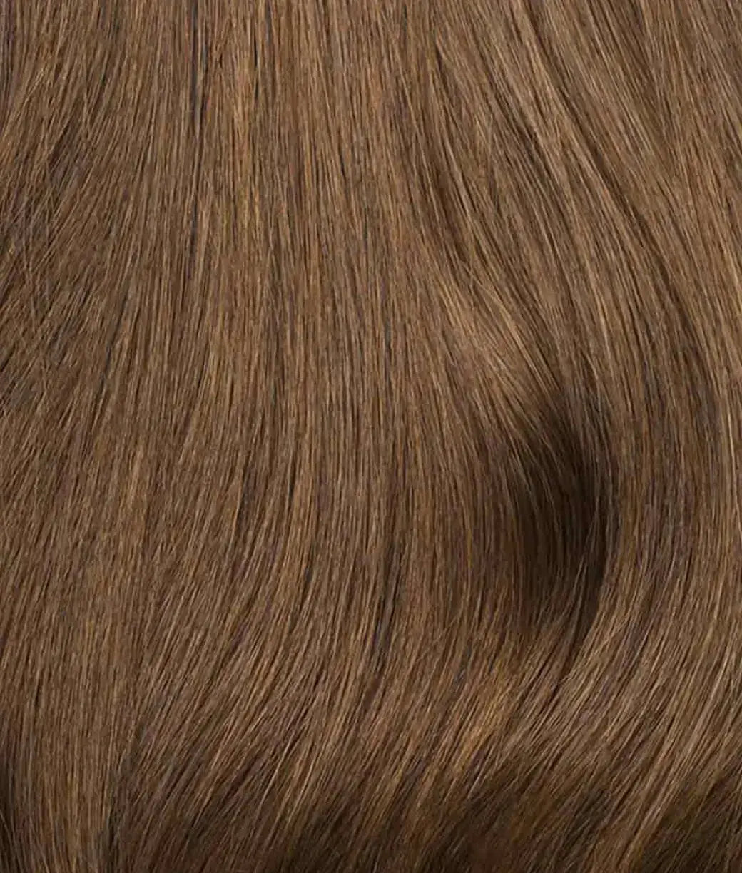 Aplique Tic Tac Invisi MOJO – Marrom Avelã 45cm (Cabelo Humano) MOJO