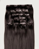 Aplique Tic Tac Invisi MOJO – Castanho Escuro 55cm (Cabelo Humano) -  160–170g
