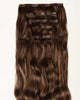 Aplique Tic Tac Invisi MOJO – Morena Iluminada 55cm (Cabelo Humano) 160–170g