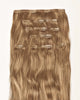 Aplique Tic Tac Invisi MOJO – Loiro Medio 55cm (Cabelo Humano) 160–170g