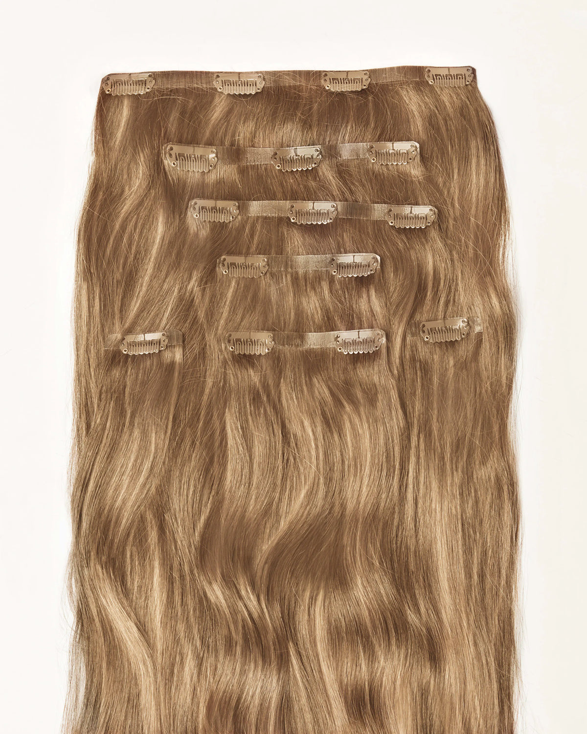 GAIA - Aplique de cabelo humano nanopele tic tac loiro de 45cm & 140g-150g - MOJO