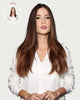 Aplique de Cabelo Halo MOJO – Morena Iluminada 45cm (Cabelo Humano)