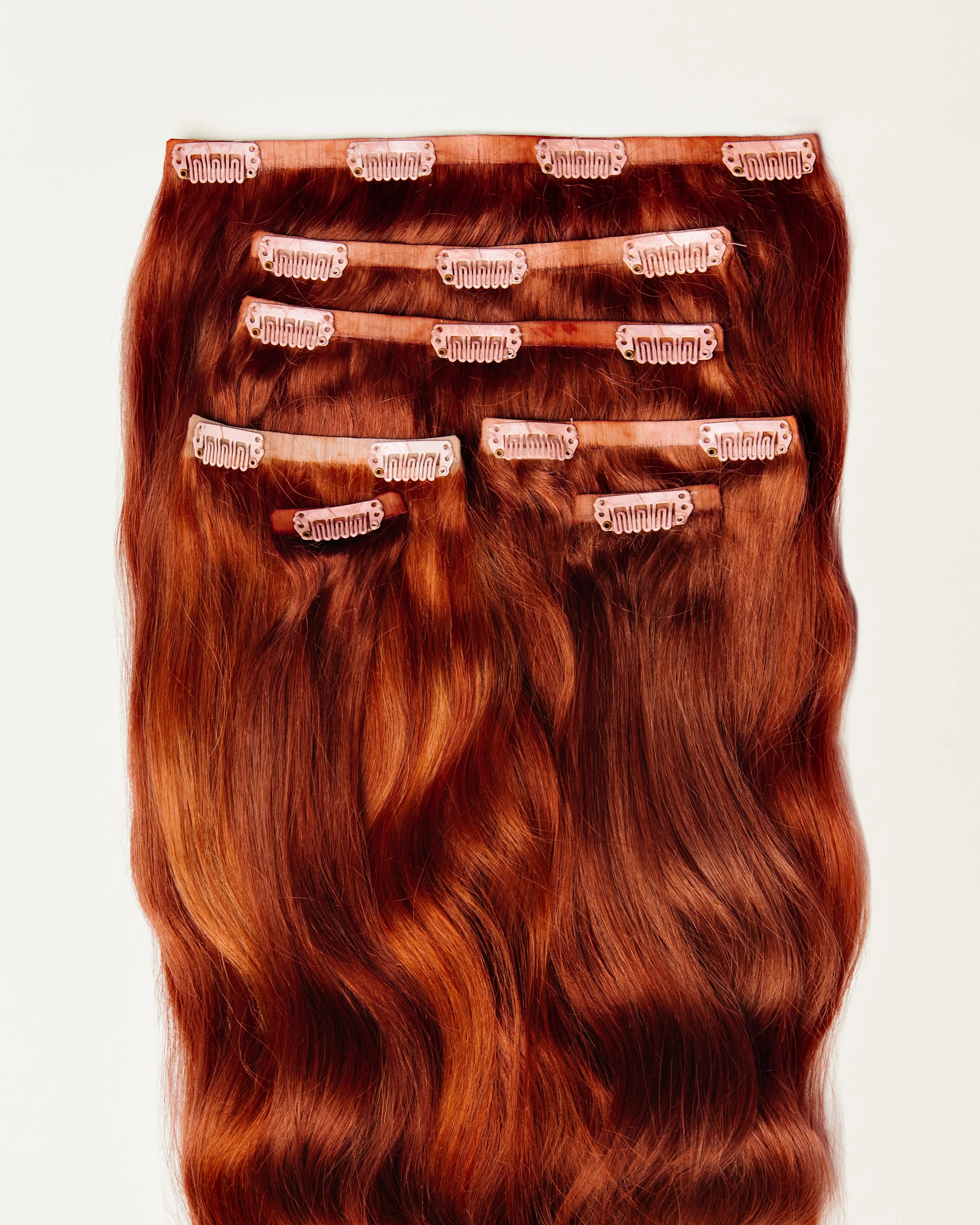 RUBY - Aplique de tic tac ruivo de 55cm & 160g - 170g - MOJO