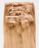 Aplique Tic Tac Invisi MOJO – Loiro Dourado 45cm (Cabelo Humano) 140–150g