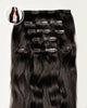 Aplique Tic Tac Invisi MOJO – Preto 65cm (Cabelo Humano) 180–200g