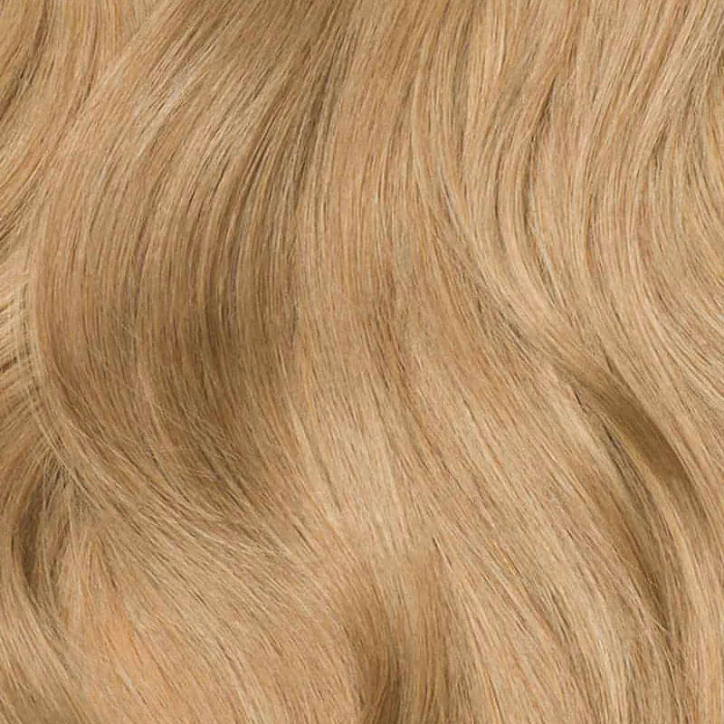 SELENA - Aplique de tic tac halo fio invisivel de cabelo humano loiro 55cm e 100g