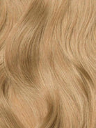 MINERVA - Aplique de tic tac halo fio invisivel de cabelo humano loiro 45cm e 100g