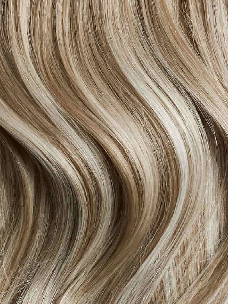 LILI - Aplique de cabelo loiro nanopele tic tac de 55cm & 160g - 170g - MOJO