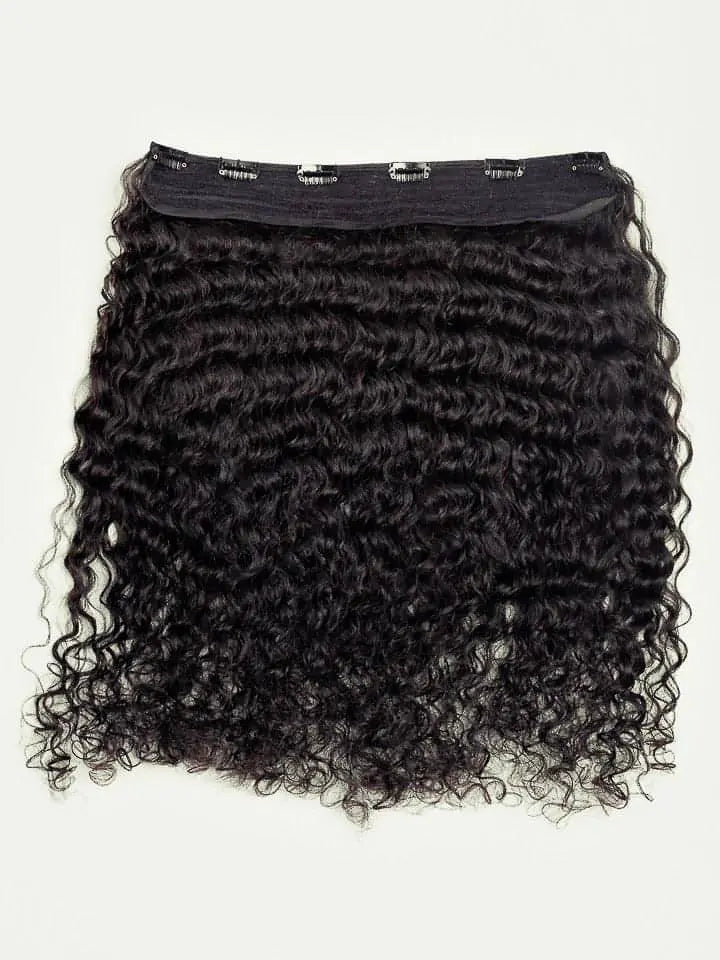 MORGANA - Aplique cacheado tic tac de 60cm & 180g