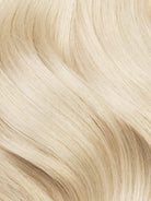 MINERVA - Aplique de tic tac halo fio invisivel de cabelo humano loiro 45cm e 100g